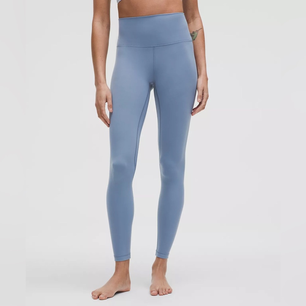 Lululemon Athletica Blue High-Waisted Leggings
